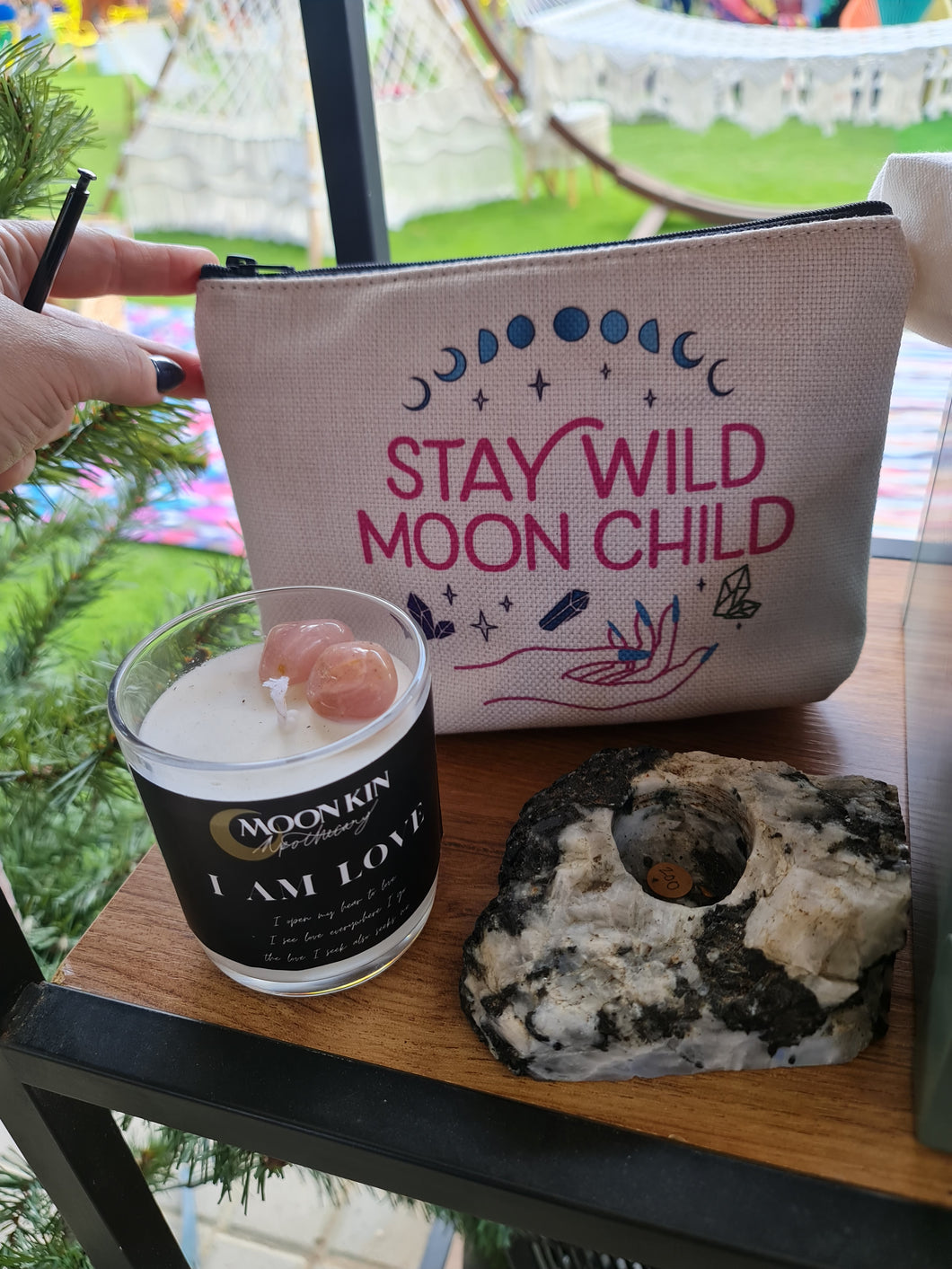 Stay Wild Moon Child- pouch